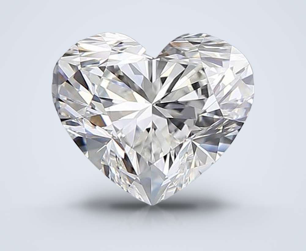 0.81 Carat Heart Natural Diamond