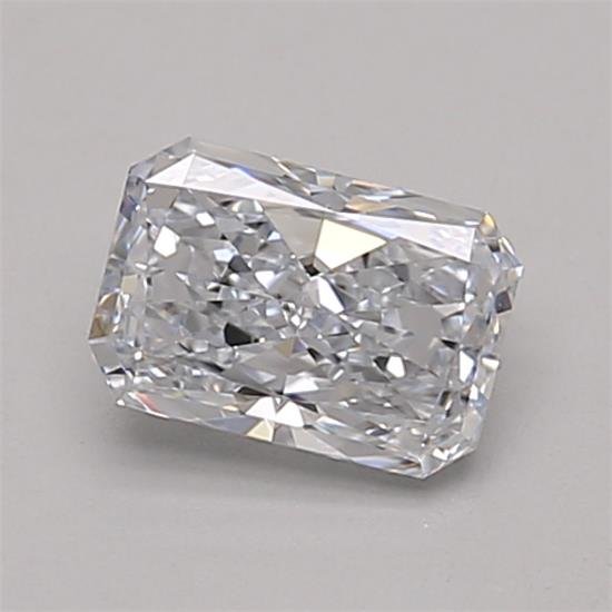 0.61ct E IF Rare Carat Ideal Cut Radiant Lab Grown Diamond