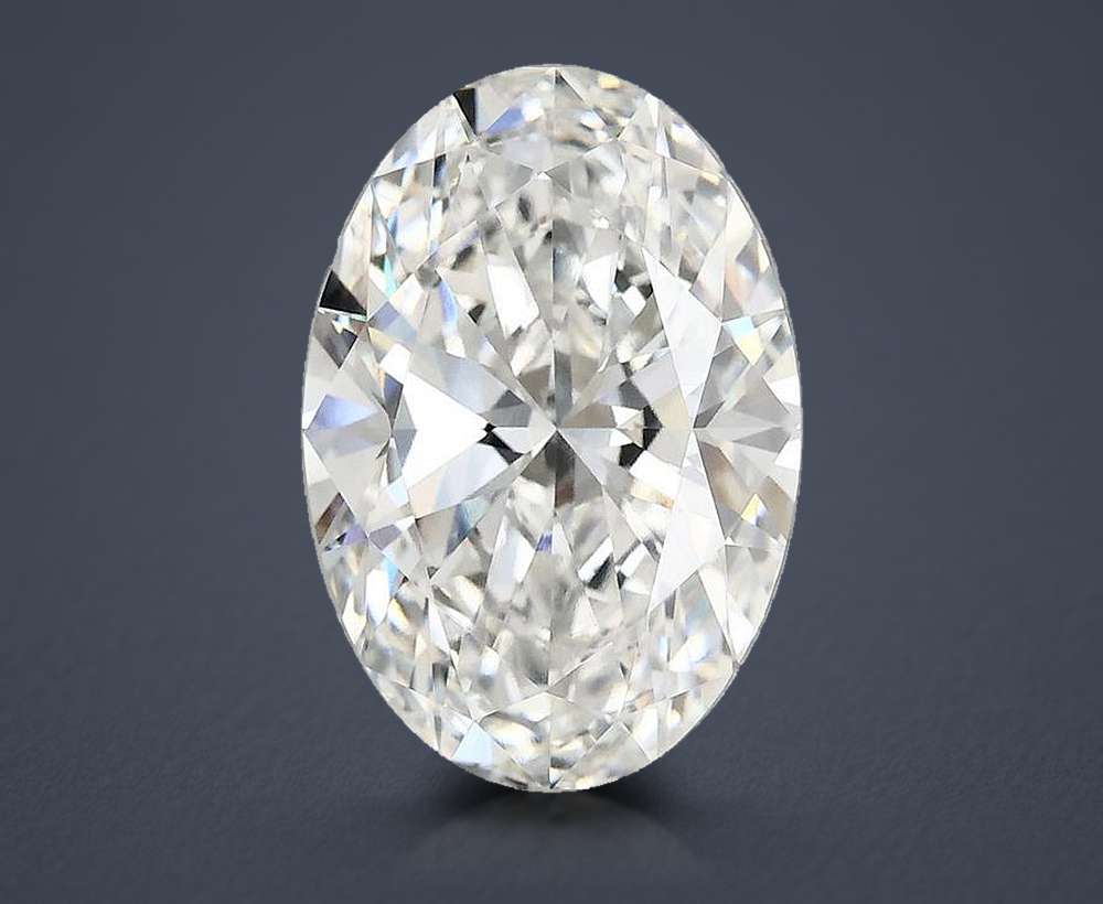 4.68 Carat Oval Lab Diamond