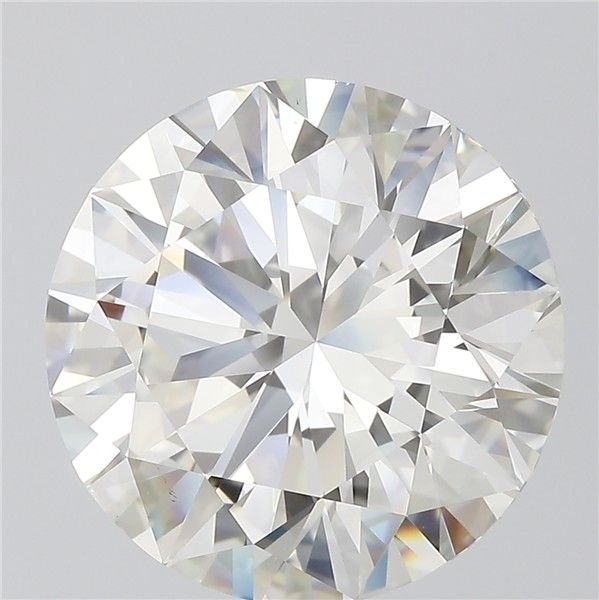 7.05ct J VS1 Rare Carat Ideal Cut Round Diamond