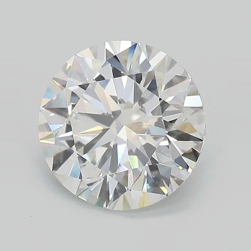3.42ct E VS1 Rare Carat Ideal Cut Round Lab Grown Diamond