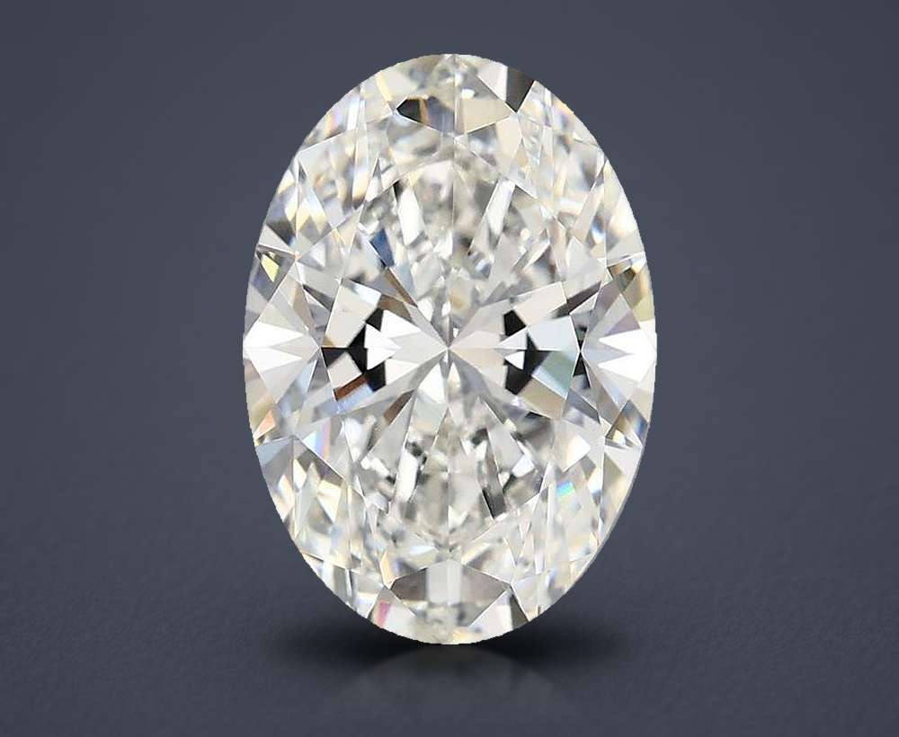 4.10 Carat Oval Lab Diamond