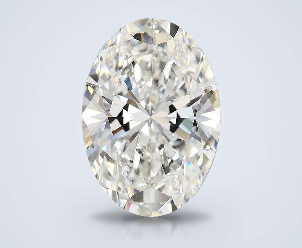 4.10 Carat Oval Lab Diamond