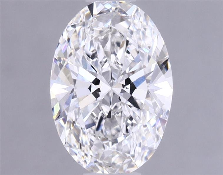 0.81ct F VS1 Rare Carat Ideal Cut Oval Lab Grown Diamond