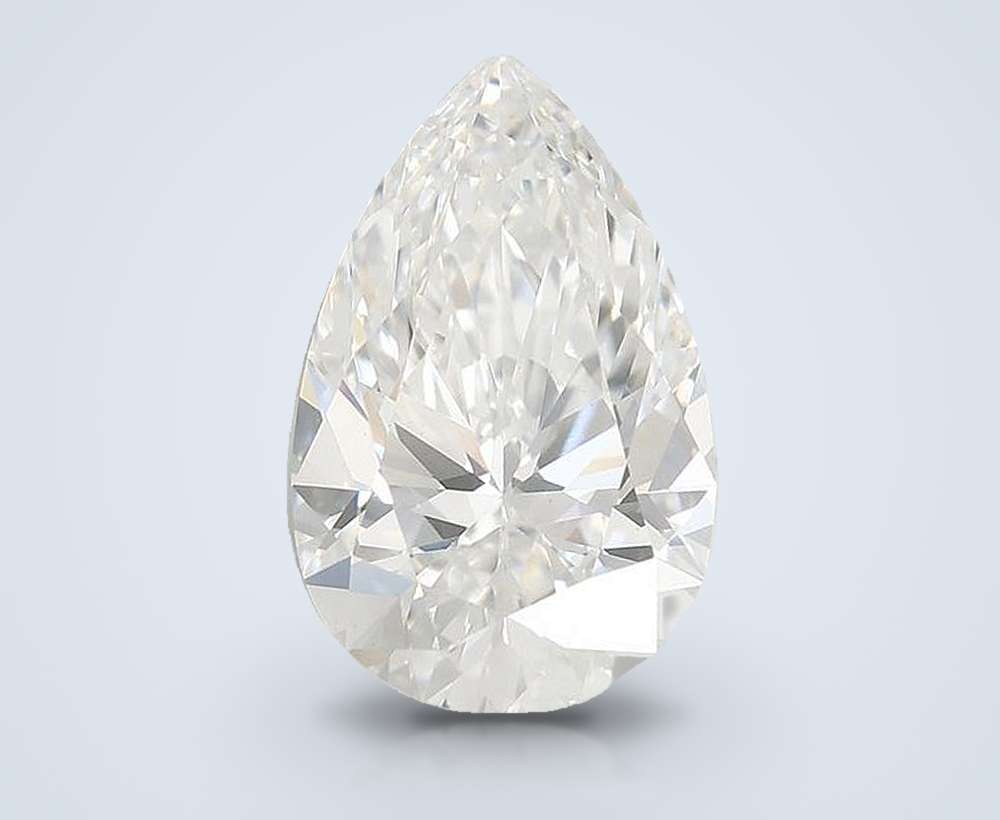 2.08 Carat Pear Lab Diamond