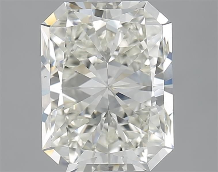 2.51ct K VS2 Rare Carat Ideal Cut Radiant Diamond