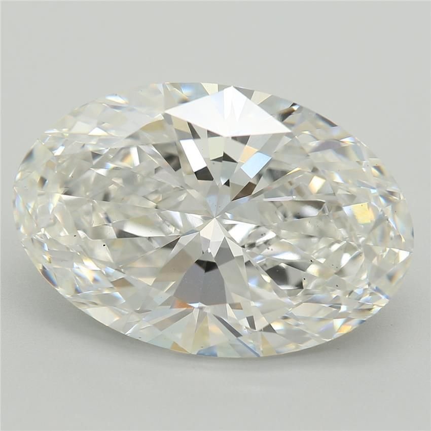 6.31ct E VS2 Rare Carat Ideal Cut Oval Lab Grown Diamond