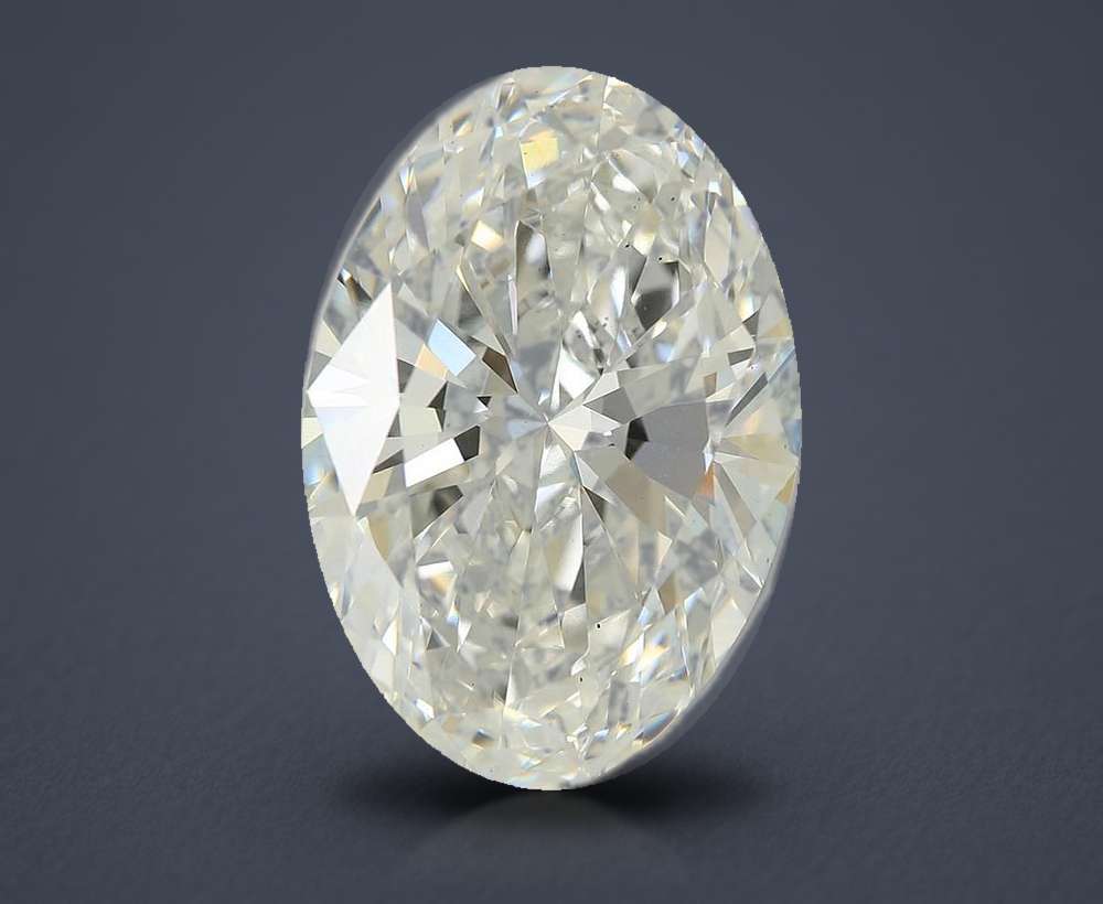 6.31 Carat Oval Lab Diamond