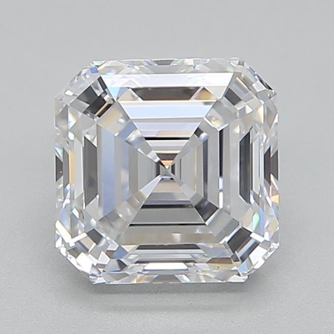 1.51ct D VS1 Rare Carat Ideal Cut Asscher Lab Grown Diamond