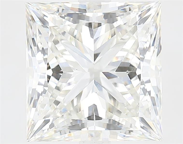 5.56ct G VS2 Rare Carat Ideal Cut Princess Lab Grown Diamond