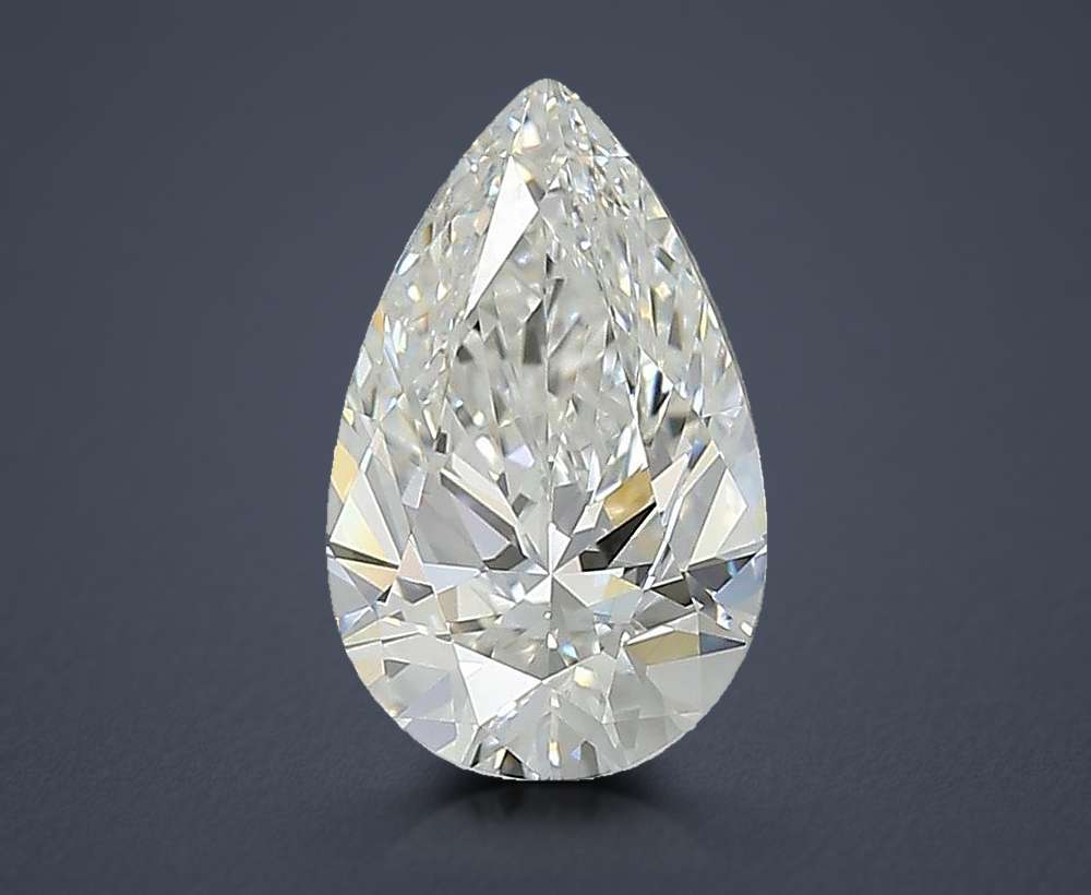 1.36 Carat Pear Lab Diamond