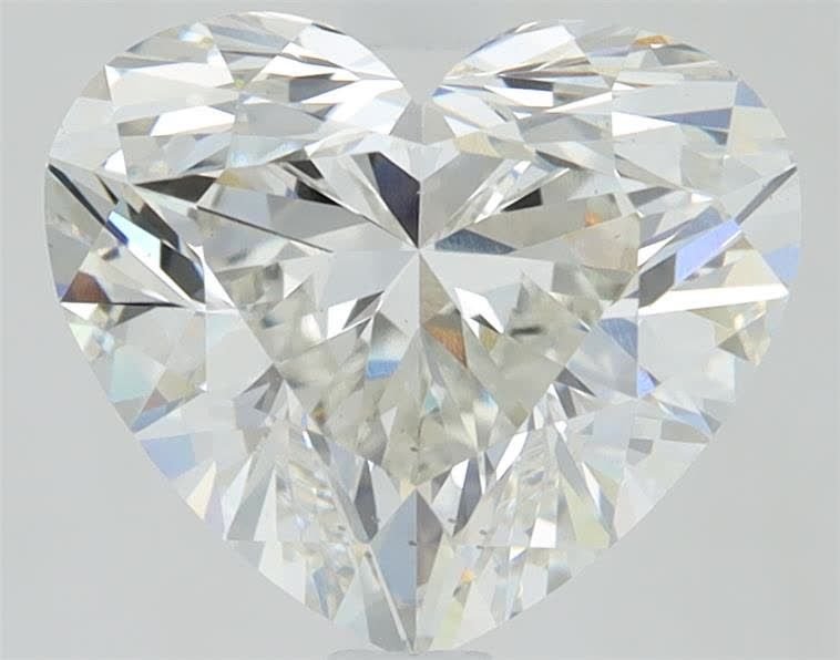 2.35ct G VS1 Rare Carat Ideal Cut Heart Lab Grown Diamond