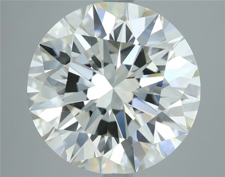 6.04ct J VVS1 Rare Carat Ideal Cut Round Diamond