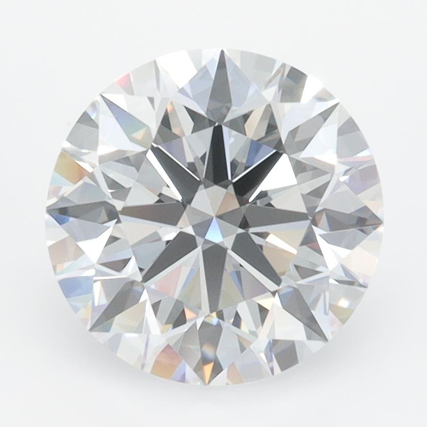 2.84ct F VVS1 Rare Carat Ideal Cut Round Lab Grown Diamond