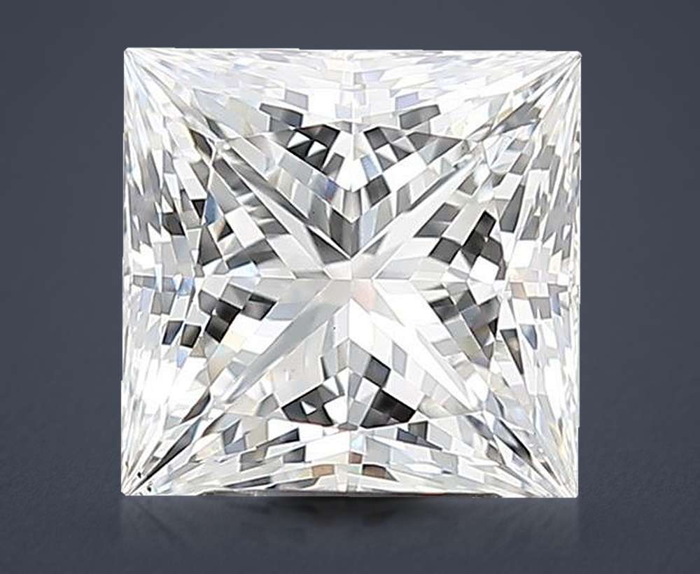 3.08 Carat Princess Lab Diamond