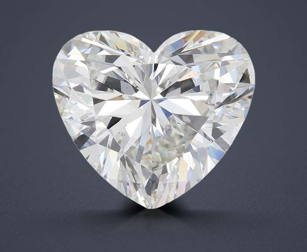 6.80 Carat Heart Lab Diamond
