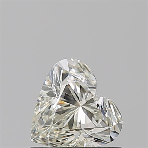 0.70ct K VVS2 Rare Carat Ideal Cut Heart Diamond