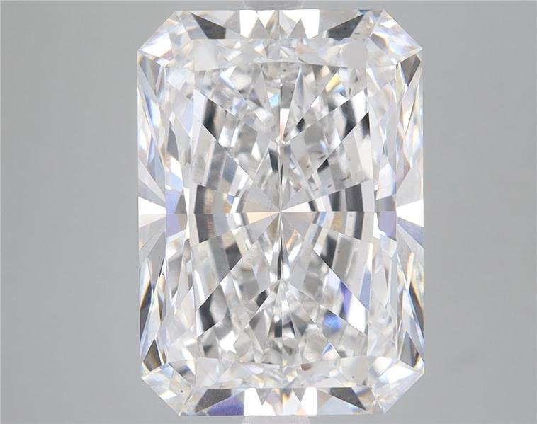 7.47ct F VS2 Rare Carat Ideal Cut Radiant Lab Grown Diamond