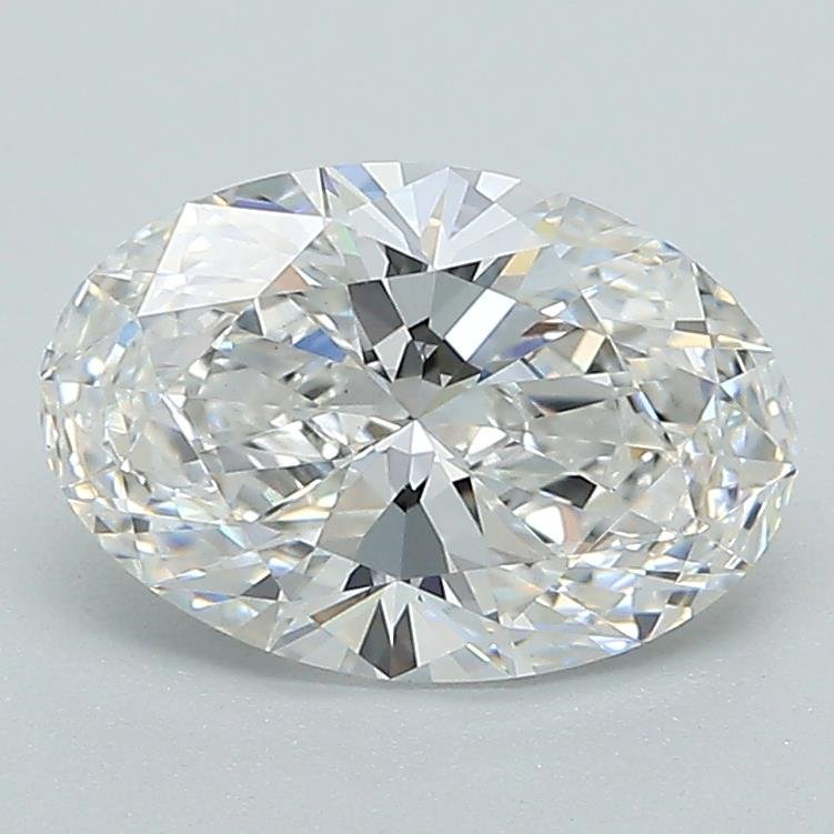 1.58ct E VS1 Rare Carat Ideal Cut Oval Lab Grown Diamond