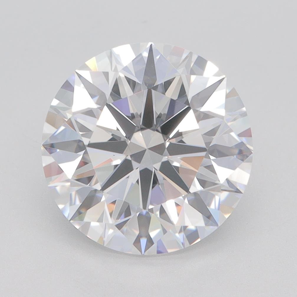 3.27ct E VVS1 Rare Carat Ideal Cut Round Lab Grown Diamond