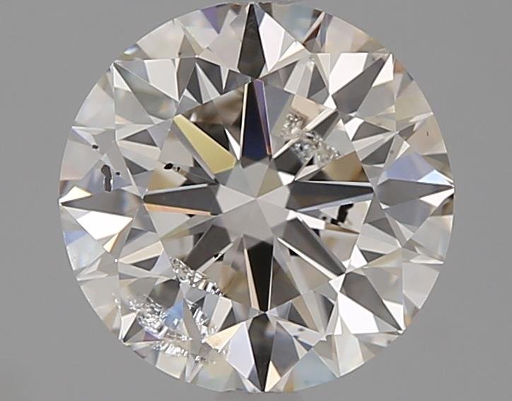 1.71ct J SI2 Rare Carat Ideal Cut Round Diamond