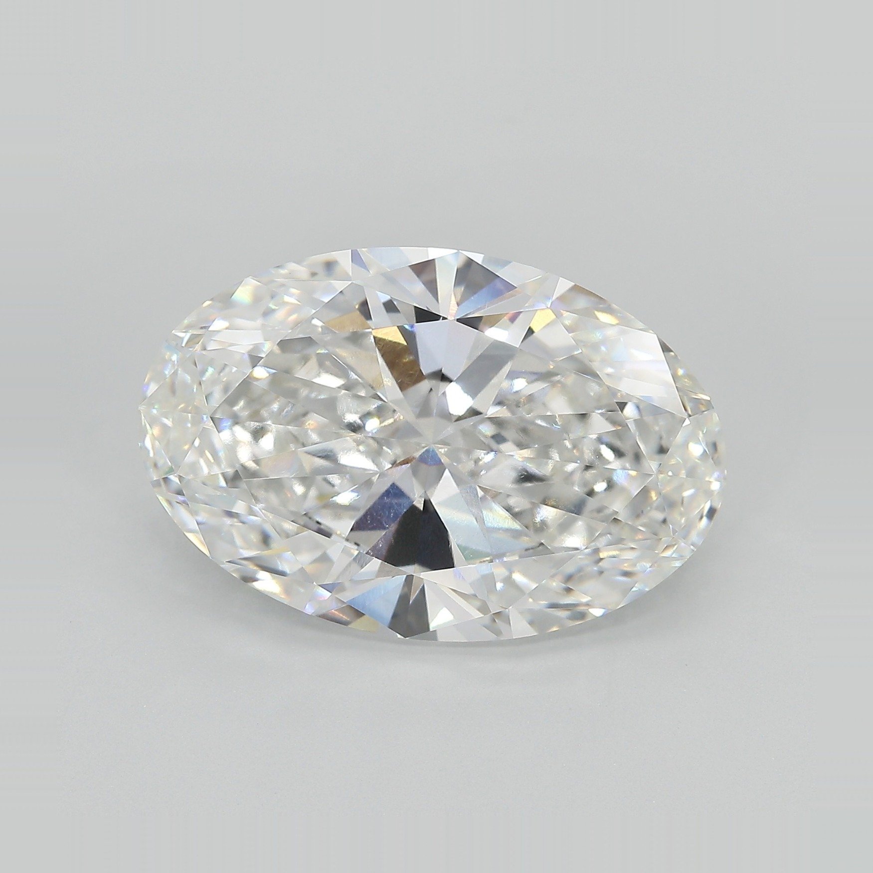 12.05ct F VVS2 Very Good Cut Oval Lab Grown Diamond