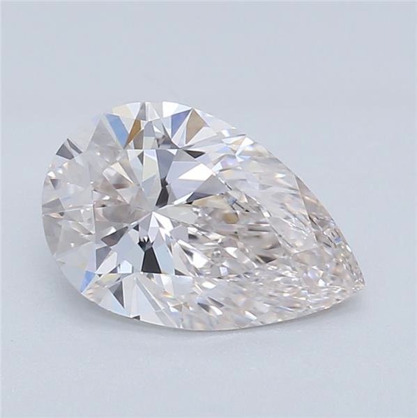 0.84ct H VS2 Rare Carat Ideal Cut Pear Lab Grown Diamond