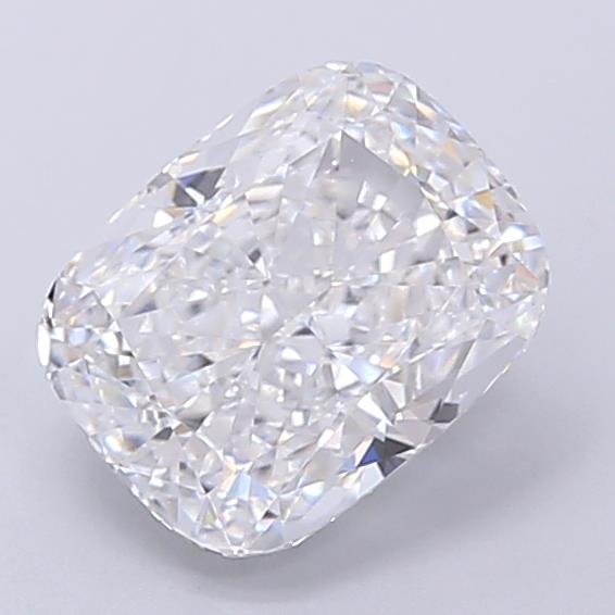 2.09ct D VVS2 Rare Carat Ideal Cut Cushion Lab Grown Diamond