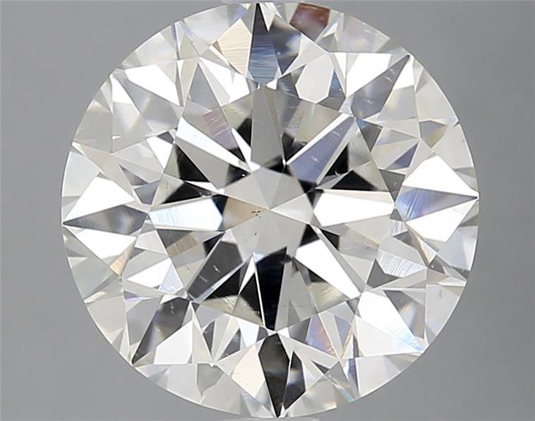 3.23ct I SI1 Rare Carat Ideal Cut Round Diamond