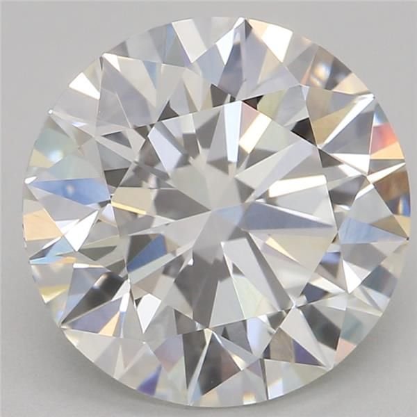2.55ct F VVS2 Rare Carat Ideal Cut Round Lab Grown Diamond