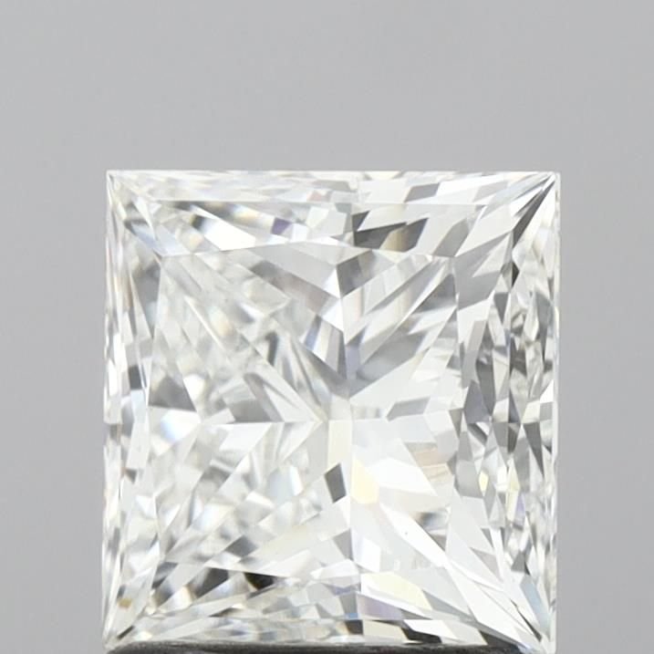 1.41ct F VS1 Rare Carat Ideal Cut Princess Lab Grown Diamond