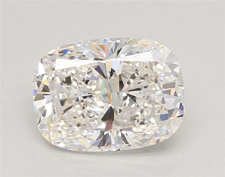 2.54ct F VVS1 Rare Carat Ideal Cut Cushion Lab Grown Diamond