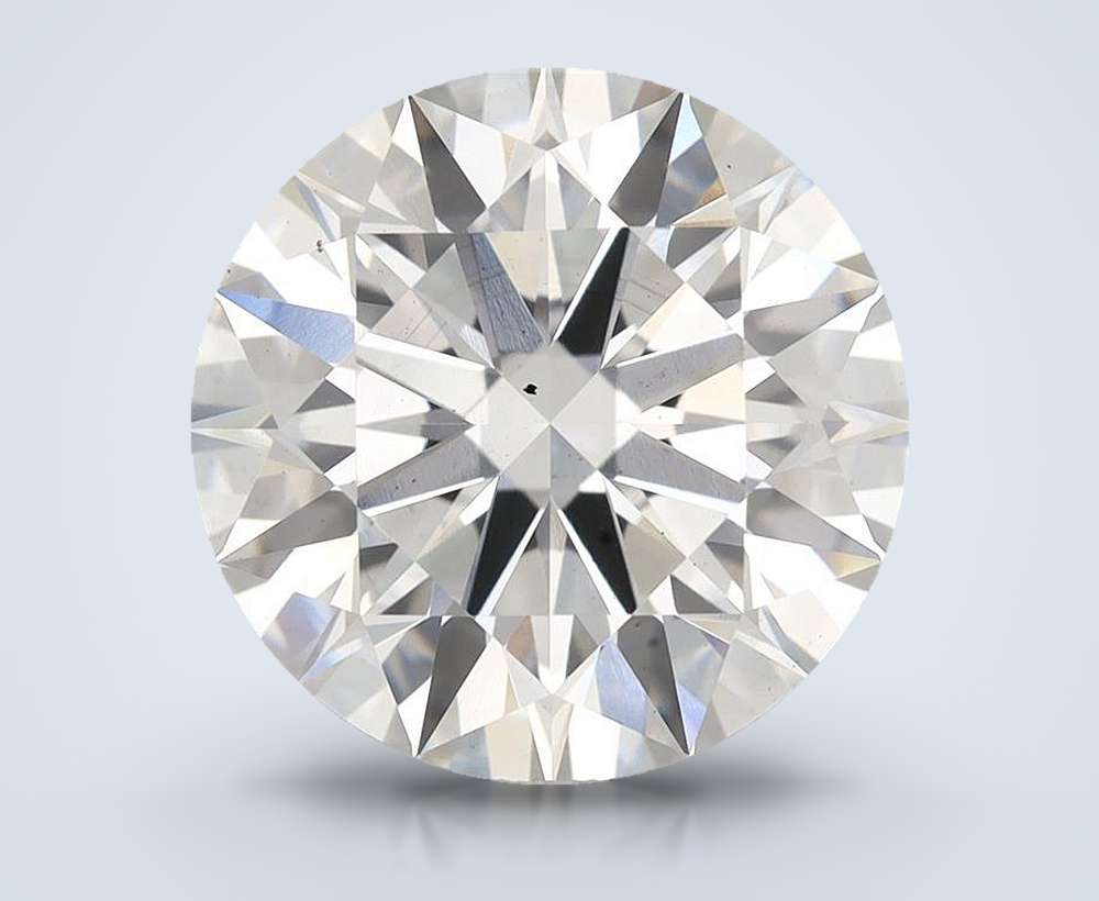 6.85 Carat Round Lab Diamond