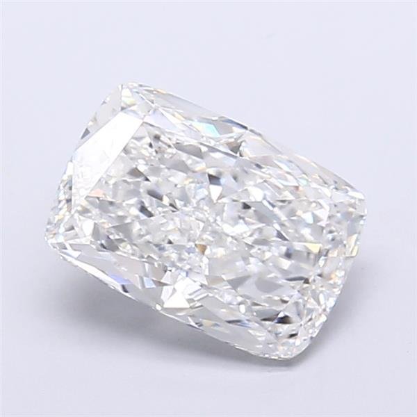 3.51ct E VVS2 Rare Carat Ideal Cut Cushion Lab Grown Diamond