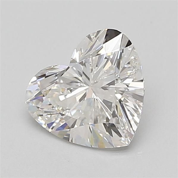 1.59ct E VS2 Rare Carat Ideal Cut Heart Lab Grown Diamond
