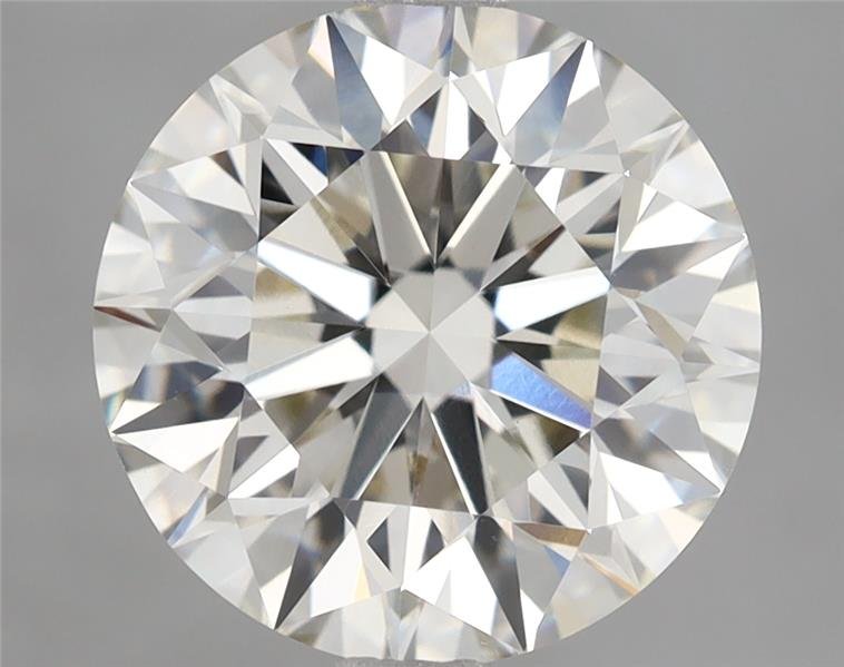 3.31ct I VVS2 Excellent Cut Round Lab Grown Diamond