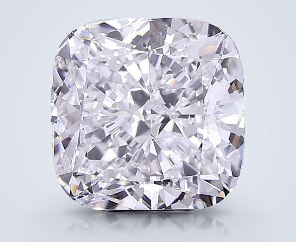 6.04 Carat Cushion Lab Diamond
