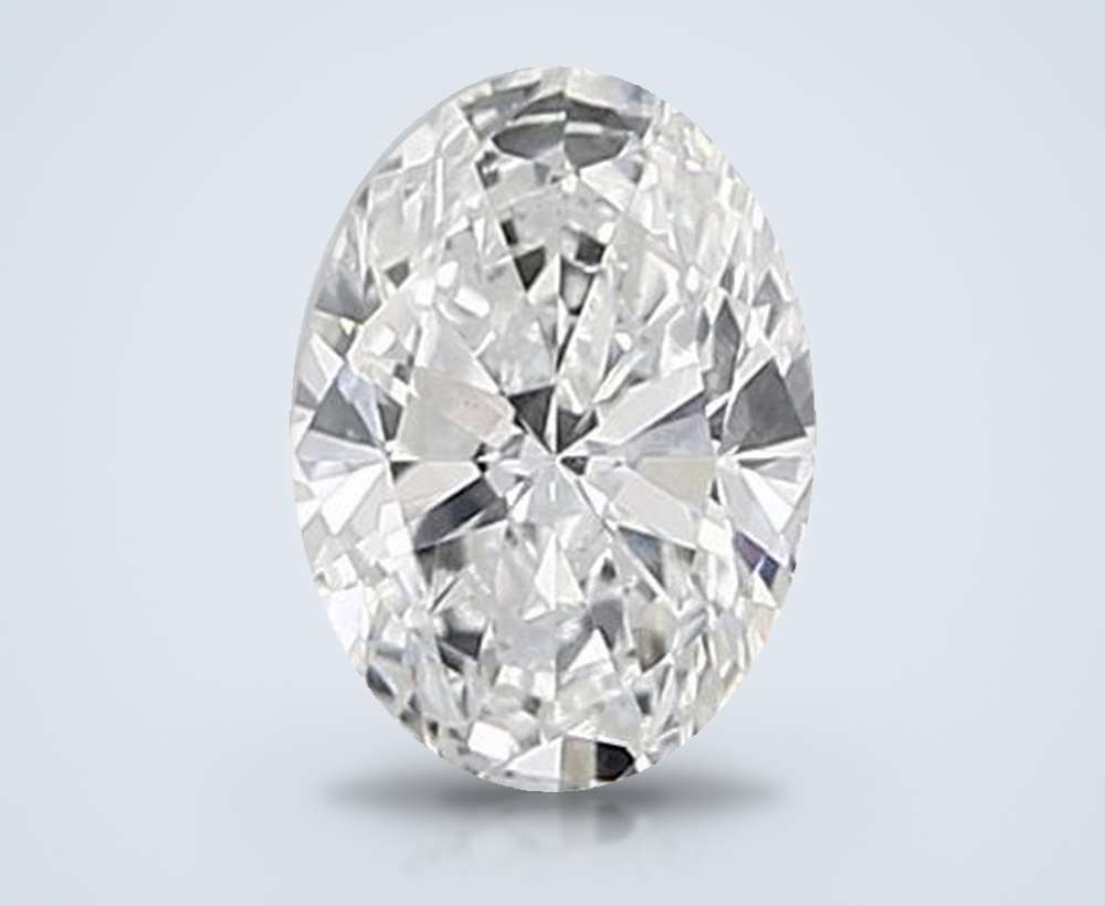 0.57 Carat Oval Lab Diamond