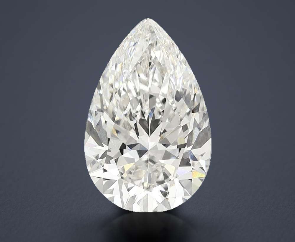 5.03 Carat Pear Lab Diamond