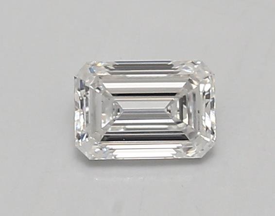 0.60ct E VVS2 Very Good Cut Emerald Lab Grown Diamond