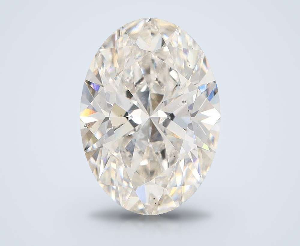 4.73 Carat Oval Lab Diamond