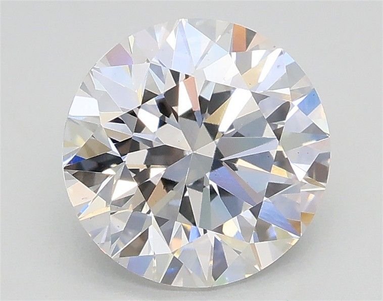 1.55ct E VS2 Rare Carat Ideal Cut Round Lab Grown Diamond