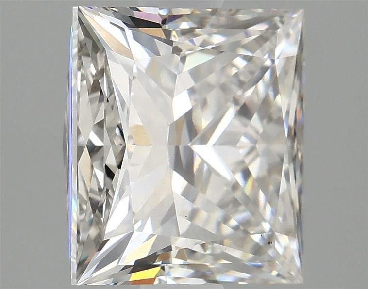 2.58ct H VS1 Rare Carat Ideal Cut Princess Lab Grown Diamond