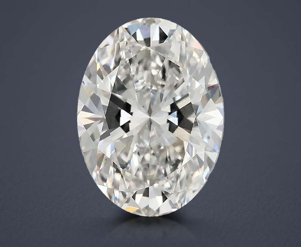 3.35 Carat Oval Lab Diamond