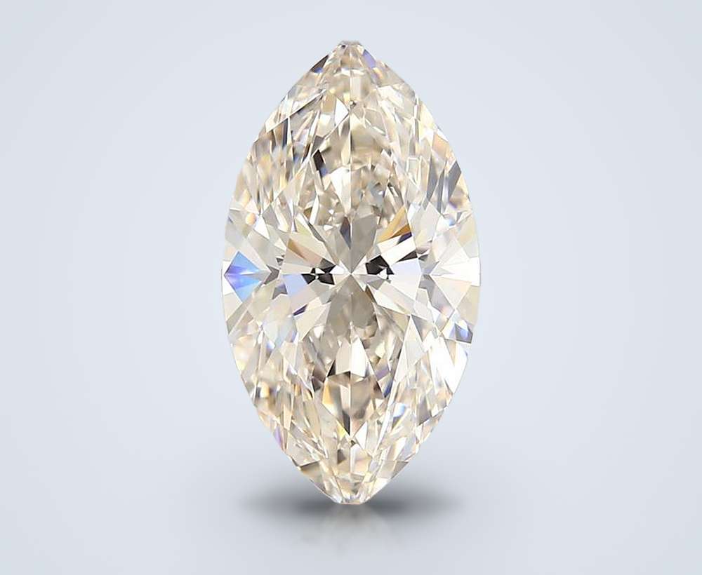 3.70 Carat Marquise Natural Diamond