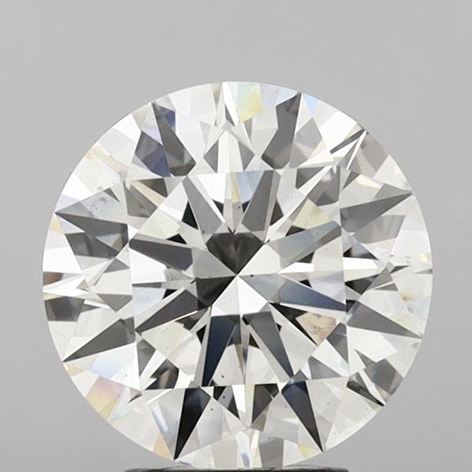 5.01ct H VS2 Rare Carat Ideal Cut Round Lab Grown Diamond