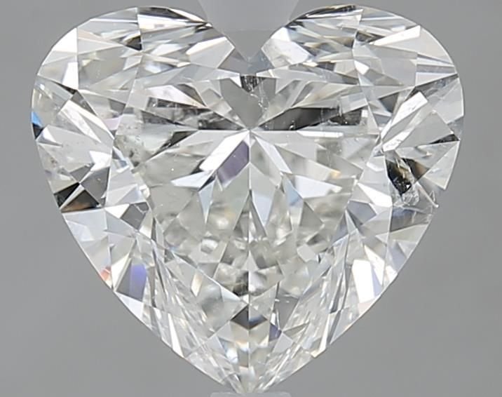2.71ct J SI2 Rare Carat Ideal Cut Heart Diamond