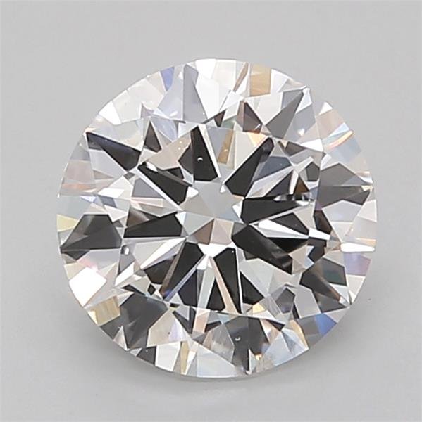 2.01ct F VS2 Excellent Cut Round Lab Grown Diamond