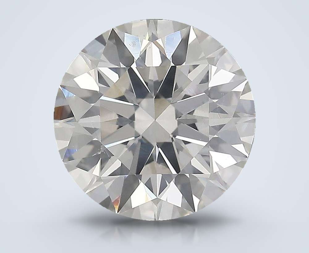 3.97 Carat Round Natural Diamond