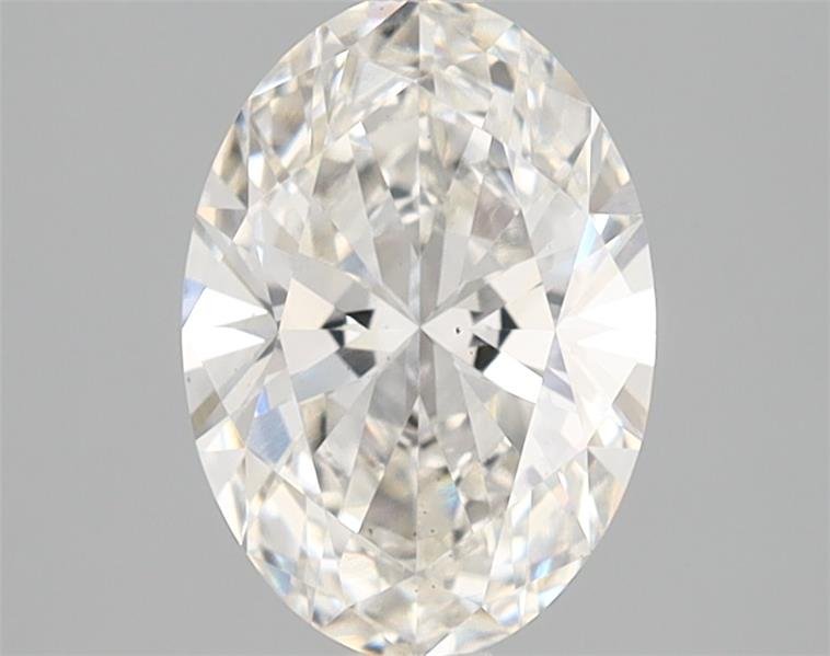 1.28ct F VS2 Rare Carat Ideal Cut Oval Lab Grown Diamond
